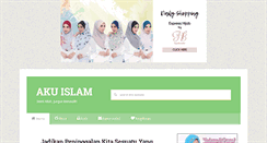 Desktop Screenshot of akuislam.com